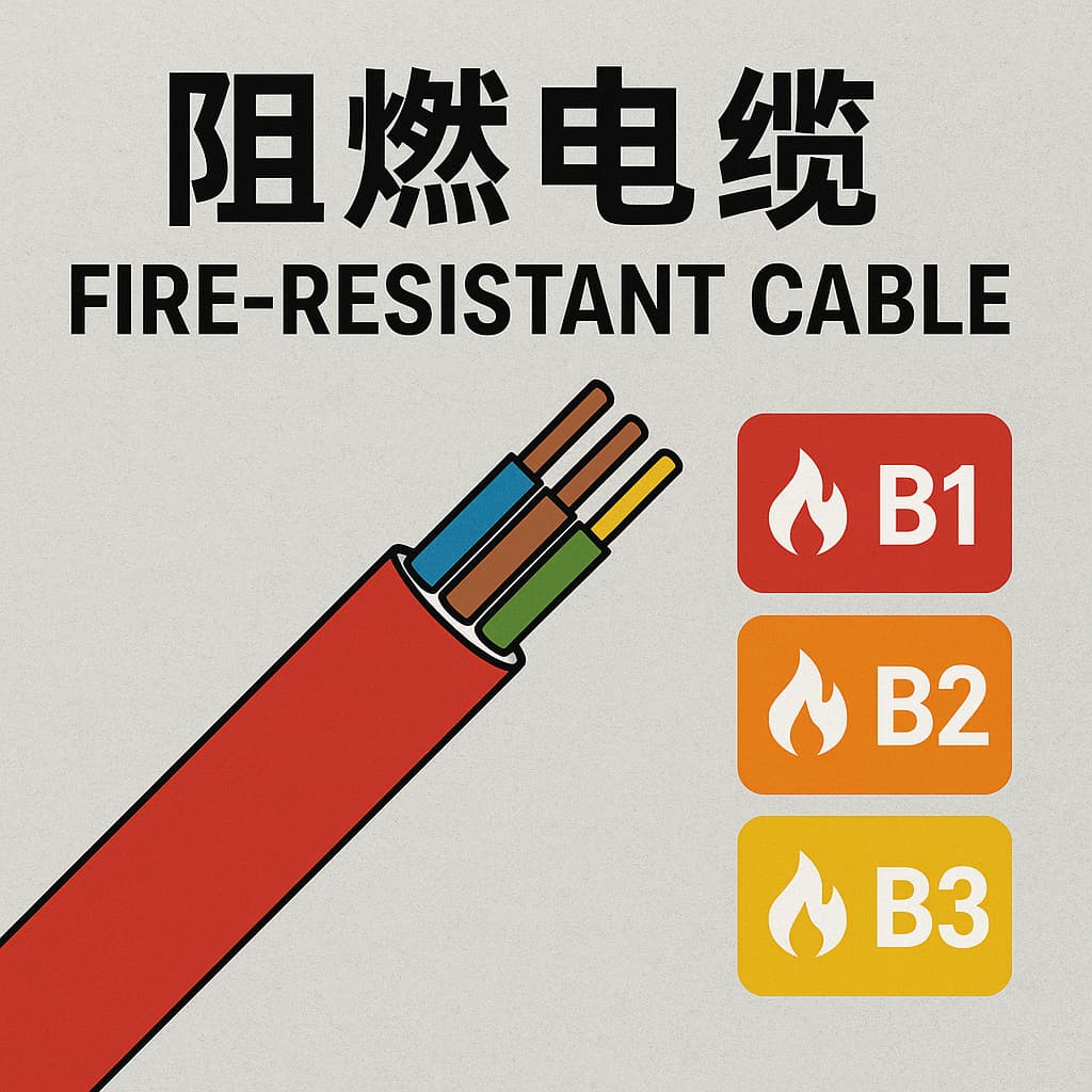 什么是阻燃电缆？B1、B2、B3级的区别你相识吗？