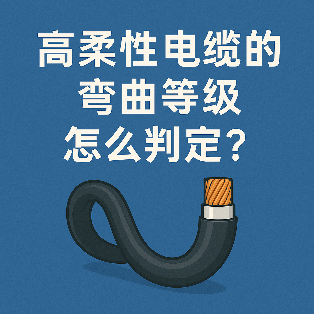 高柔性电缆的弯曲等级怎么判定？