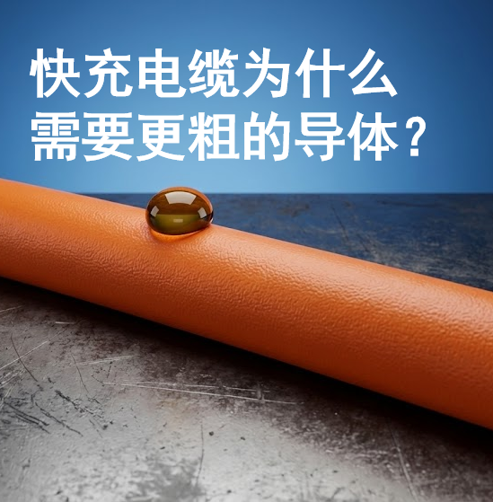 快充电缆为什么必要更粗的导体？揭秘新能源汽车充电的“热”知识